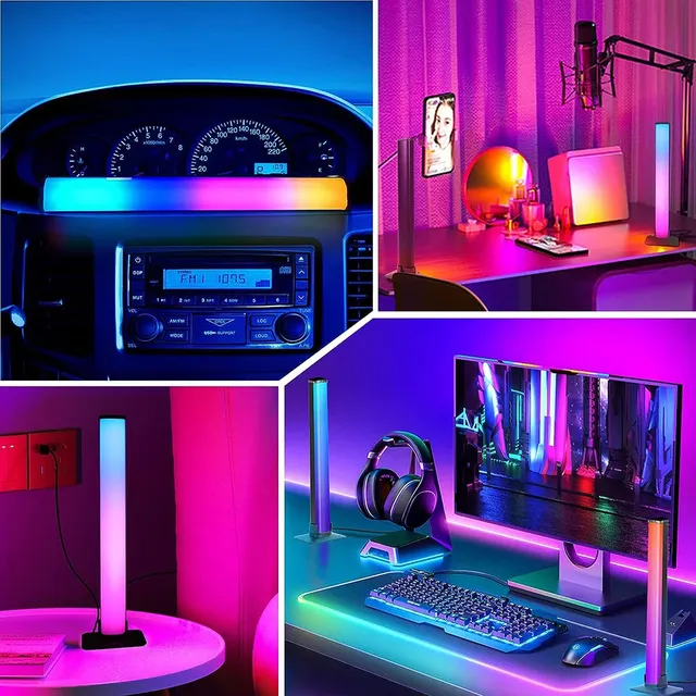 Barres lumineuses LED intelligentes RGB – vue 6