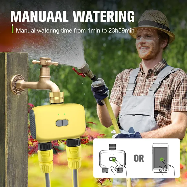 Minuterie d'eau Bluetooth 2 zones – vue 4