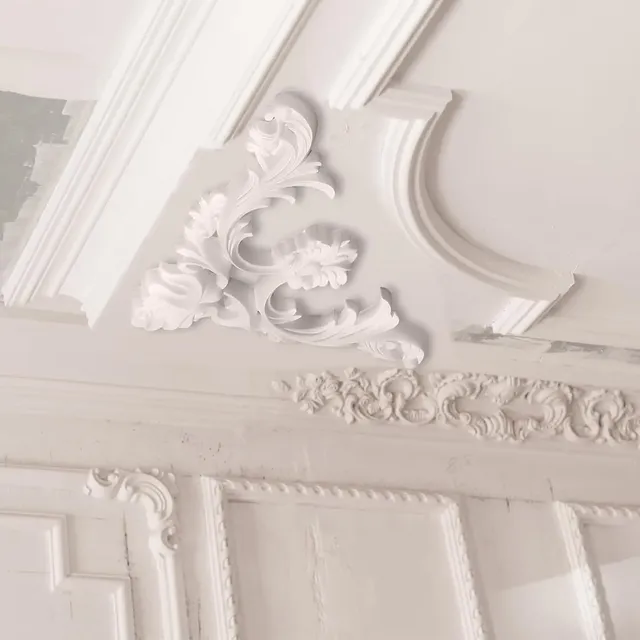 Coins de moulage de plafond en PU – vue 2