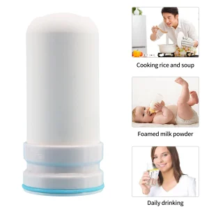 Cartouches de filtre à eau ABUN-4Pcs pour robinet de cuisine Kubichai, purificateur d&rsquo;eau du robinet, filtre à eau du robinet