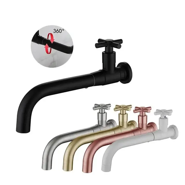 Robinet de lavabo mural – vue 2