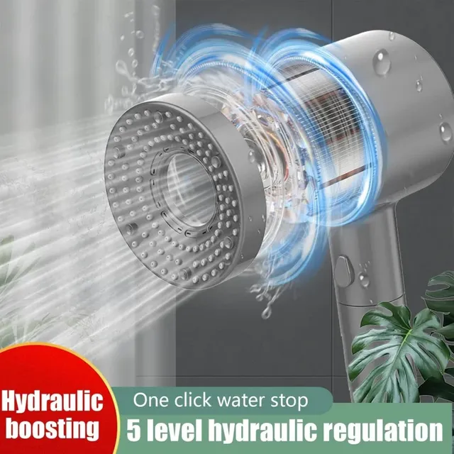 Pommeau de douche réglable à 5 modes – vue 6