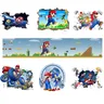 Autocollant mural de jeu de dessin animé 3D – vue 2