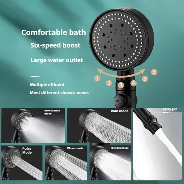 Pommeau de douche haute pression – vue 2