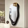 Miroir mural irrégulier salon moderne filles hommes… – vue 3