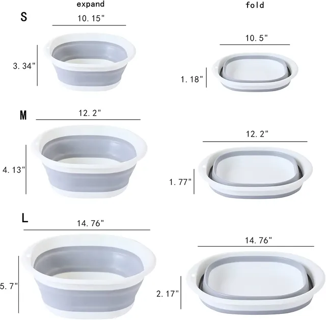 Lavabo pliant Lavabo polyvalent Lavabo pliable suspendu… – vue 2