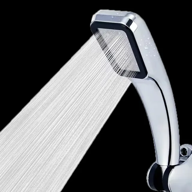Pommeau de douche haute pression 300 trous avec… – vue 4