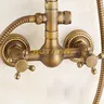HOSurface-Ensemble de douche à effet pluie en laiton… – vue 3