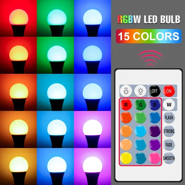 Ampoule LED RGB E27 – vue 2