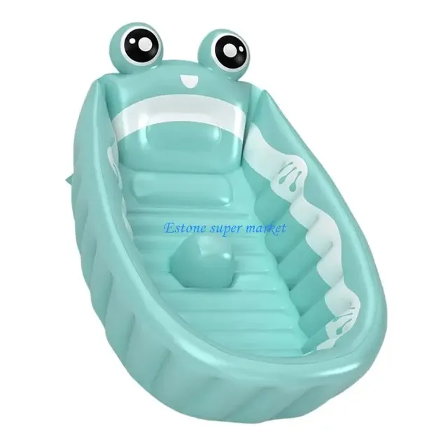 Baignoire gonflable bébé PVC pliable portable motif… – vue 4