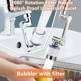 Buse filtrante rotative à 1080 ° universelle