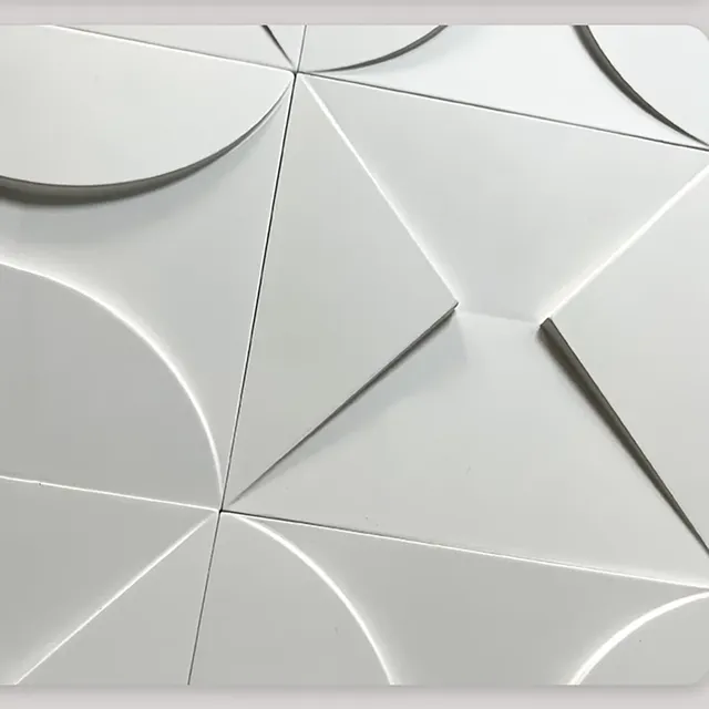 Moule en Silicone pour carrelage mural en béton 3D – vue 3