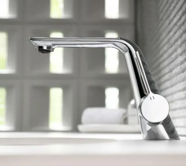 Robinet de lavabo de salle de bains moderne en laiton… – vue 4