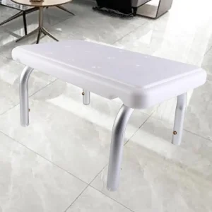 Tabouret de salle de bain Portable léger, pieds antidérapants, facile à assembler, trous de Drainage robustes, chaise de baignoire, salle de bain