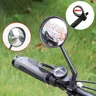 Miroir rond guidon vélo rétroviseur convexe champ vision… – vue 5