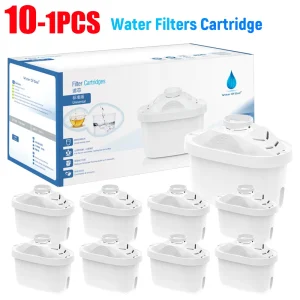 Cartouches de filtre à eau cartouches filtrantes multiples cartouches filtrantes de remplacement filtre à eau à charbon actif pour la cuisine à domicile