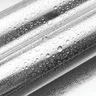 Papier peint amovible en PVC inoxydable et argent brossé – vue 4