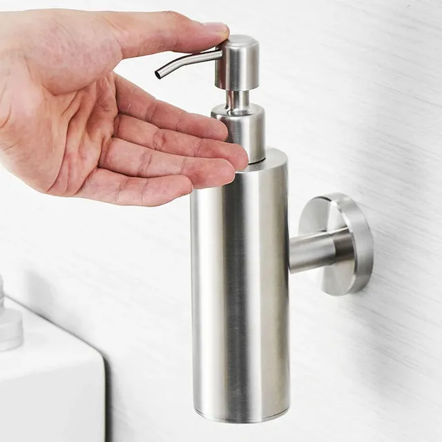Distributeur de savon en acier inoxydable – vue 3
