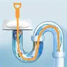Lot six extracteurs cheveux canalisation lavabo douche… – vue 5