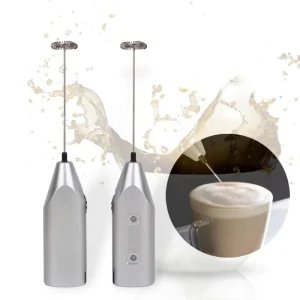 Cuisine électrique fouet à main mélangeur café lait batteur à oeufs acier inoxydable mousseur oeuf électrique Mini poignée Stirre gadgets de cuisine