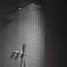 Salle de bain de luxe en laiton pistolet gris système de… – vue 2