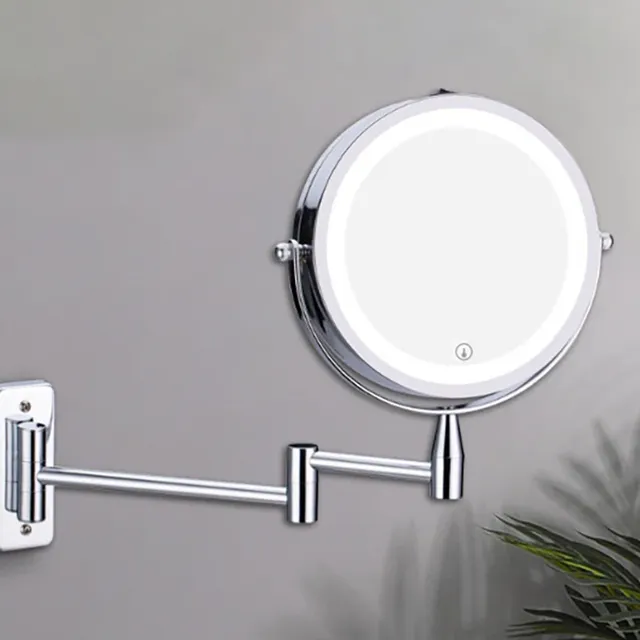 Miroir de maquillage mural grossissant 10x deux côtés – vue 2