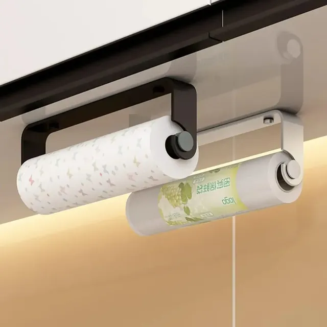 Porte rouleau papier toilette mural aluminium durable… – vue 4