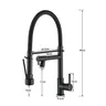 Robinet de cuisine LED à ressort – vue 6