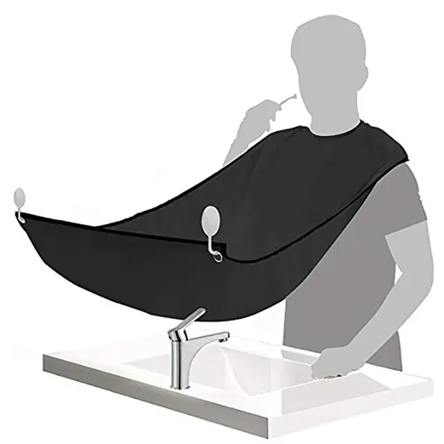 1pc hommes barbes rasage tabliers créatif mur miroir… – vue 6