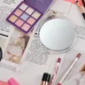 Miroir de maquillage grossissant double face avec poignée – vue 4