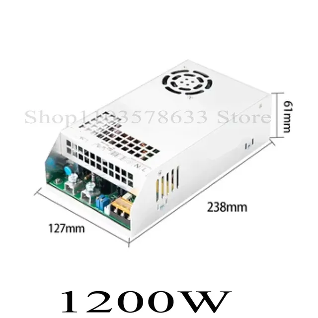 Alimentation cc 1A 5A 10A 20A 25A 30A 40A 50A 60A – vue 2