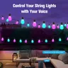 Smart WIFI S14 LED ampoule chaîne lumière USB 5V fée… – vue 3