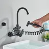Robinet de cuisine avec pistolet de pulvérisation – vue 3
