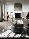 Baignoire de luxe en pierre solide – vue 4