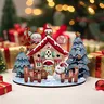 Maison de dessin animé de Noël décorative – vue 4