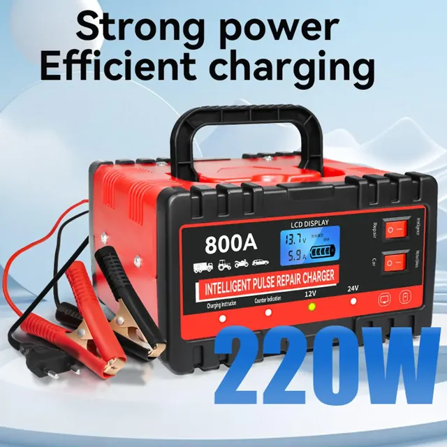 Chargeur batterie automobile intelligent multitension… – vue 3
