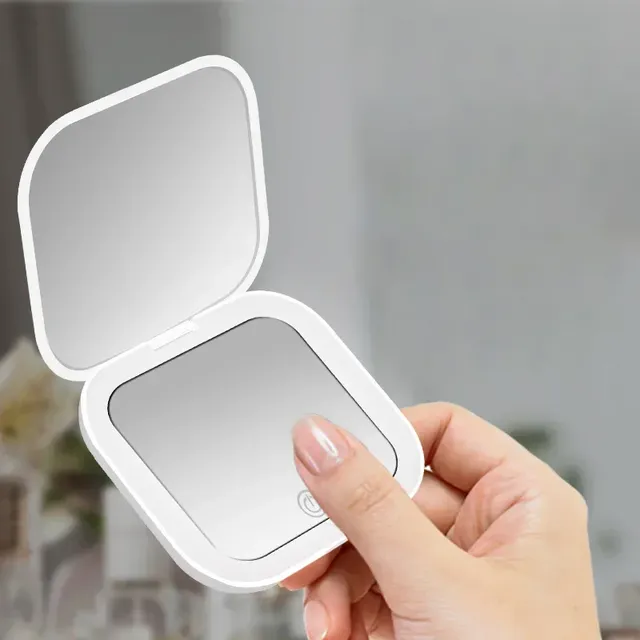 Miroir de maquillage de voyage Portable – vue 2