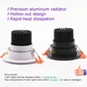 Plafonnier encastrable spot rond LED COB orientable… – vue 2