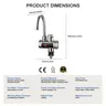 Chauffe-eau électrique instantané 3300W prise ue sous… – vue 5