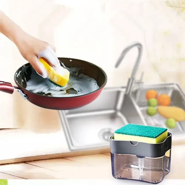 Distributeur de savon à vaisselle pour cuisine – vue 2