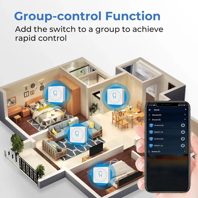 Commutateur intelligent WiFi/Zigbee – vue 4
