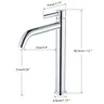 Robinet de lavabo noir – vue 7