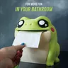Porte-papier hygiénique grenouille – vue 2