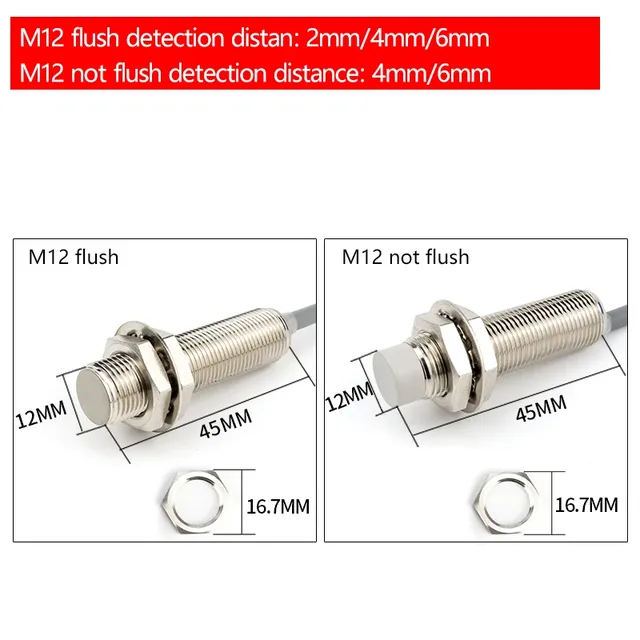 Le capteur de proximité M12 est un interrupteur à… – vue 2