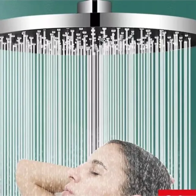 9/10 pouces 360 ° Pommeau de douche de pluie pivotant – vue 3