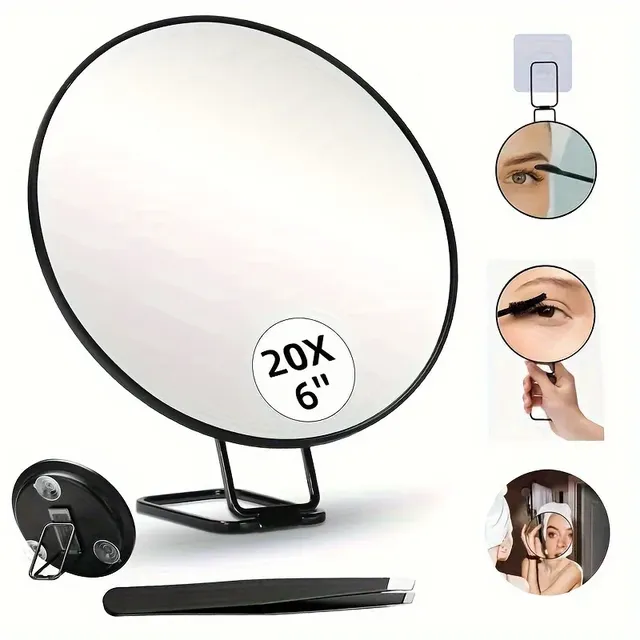 Miroir grossissant Portable miroir de maquillage…