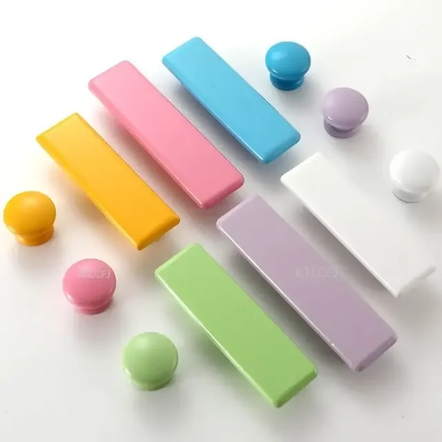 Poignées boutons meuble cuisine chambre enfants pastel… – vue 4