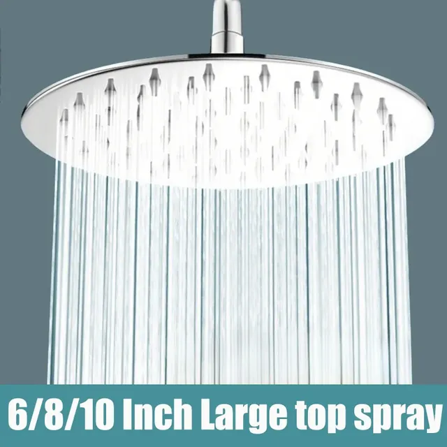 Pommeaux de douche cascade Ultra-fins en acier…