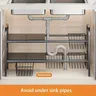 Supports de rangement de cuisine réglables – vue 6