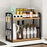 Support de rangement de cuisine en acier inoxydable – vue 2